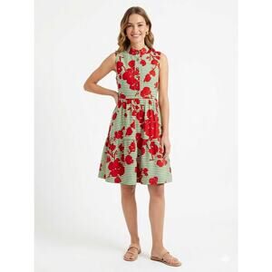 betty mini dress BETTY PATCH-POCKET ROUND-NECK KNITTED MINI DRESS IN RED – Bella Galvan